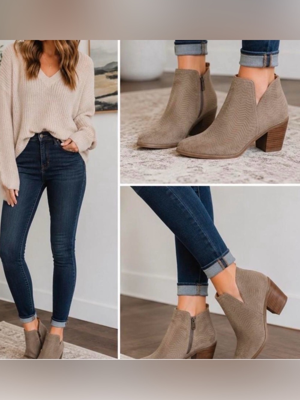 Lucky Brand Fhuna Ankle Booties, new without tags. Women’s Size 9M